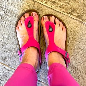 Birkenstock GIZEH women’s size 8 PINK!